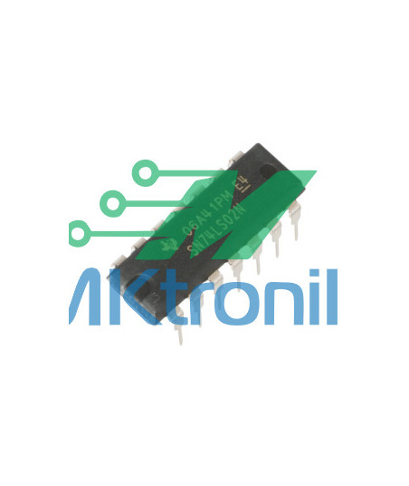 COMPUERTA LOGICA NOR 7402 / 74HC02 / 74LS02 / 2 INPUT