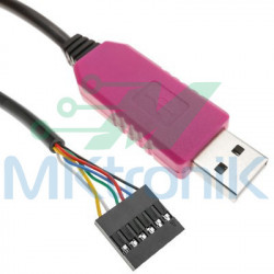 ADAPTADOR SERIAL PL2303 USB A TTL RS232 6 PINES