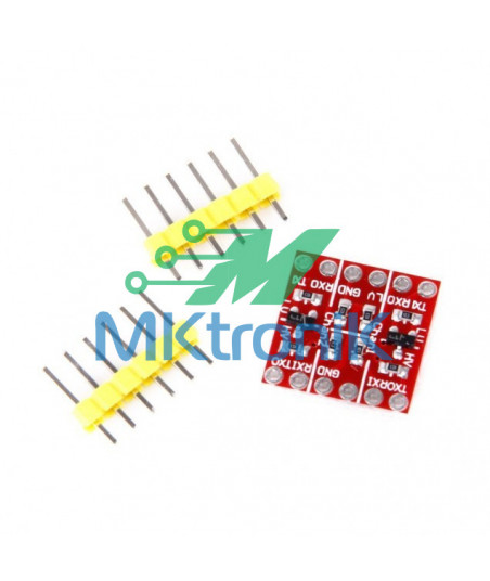 (X, D7) MODULO CONVERTIDOR LOGICO TTL DE 2 CANALES DE 3.3V A 5V