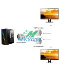 CABLE DIVISOR VGA VIDEO SPLITTER 2 MONITORES A LA VEZ
