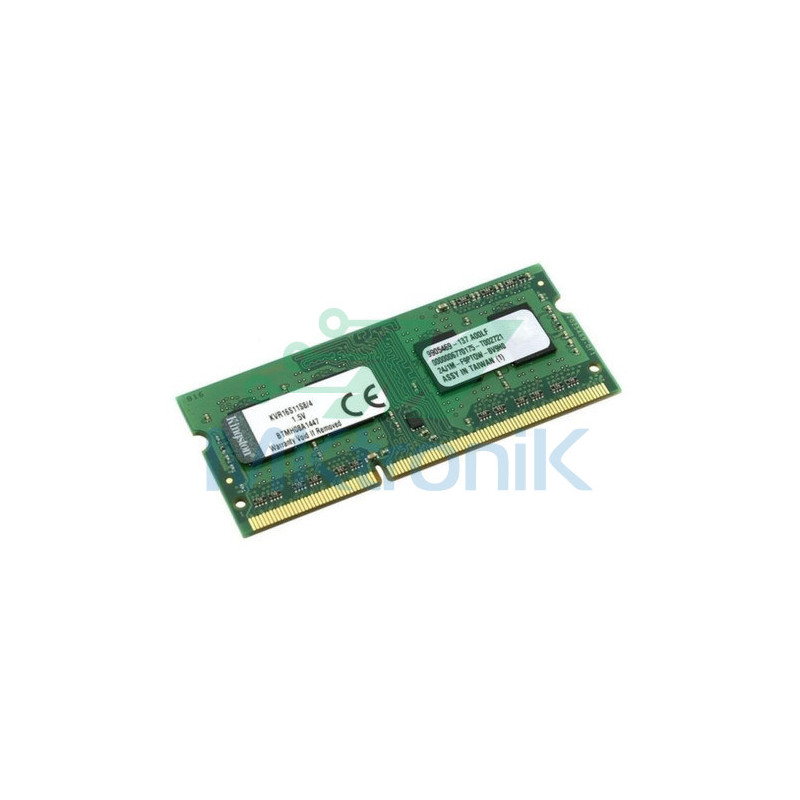 MEMORIA RAM KINGSTON DDR3 SO-DIMM