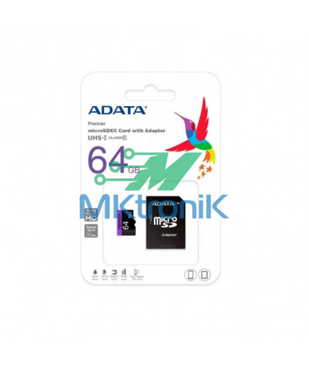 MEMORIA MICRO SD 64GB CLASE 10