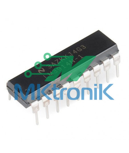 DRIVER PARA DISPLAY DE 7 SEG / LM3914 /
