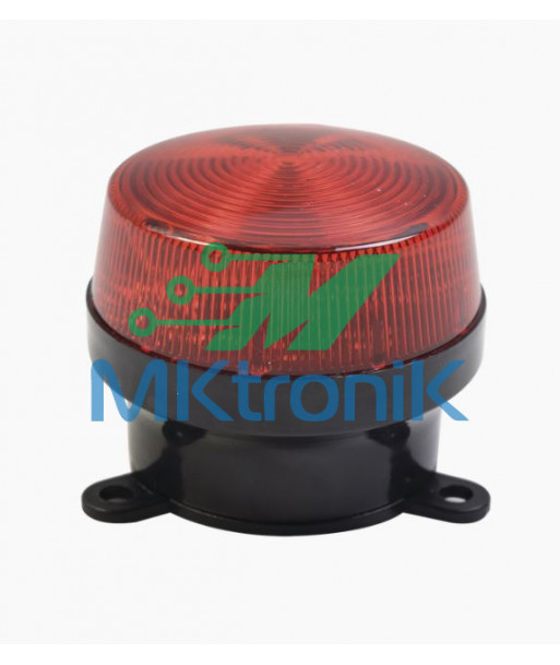 MINI ESTROBO CON MONTAJE DE PESTAÑA / ROJO / AZUL / AMBAR MINI ESTROBO CON MONTAJE DE PESTAÑA / ROJO / AZUL / AMBAR