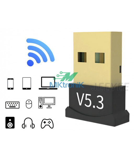 ADAPTADOR BLUETOOTH USB 5.3 PARA WINDOWS LINUX