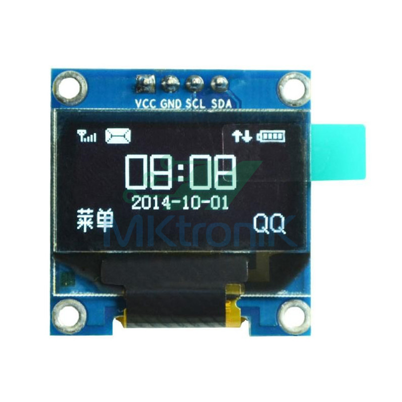 DISPLAY LCD 128X64 OLED 1.3" I2C / SH1106